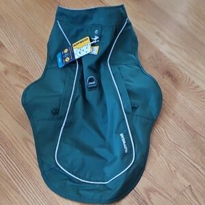 RuffWear Forest Green Dog Coat - Overcoat Fuse™ Vest